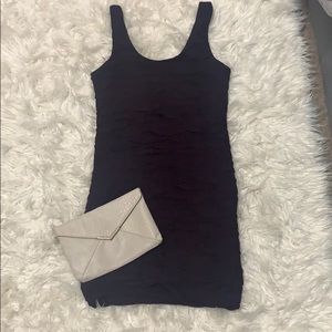 Purple sexy dress with a free bag- worn once